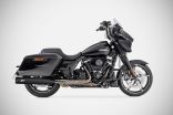 ZARD Slip-Ons "4.5 Inches" Exhaust Harley Davidson Street Glide 2017-2024