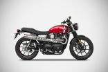 ZARD Exhaust "Zuma" Full Kit Triumph Street Twin 900 2016-2020 - Adventure Parts