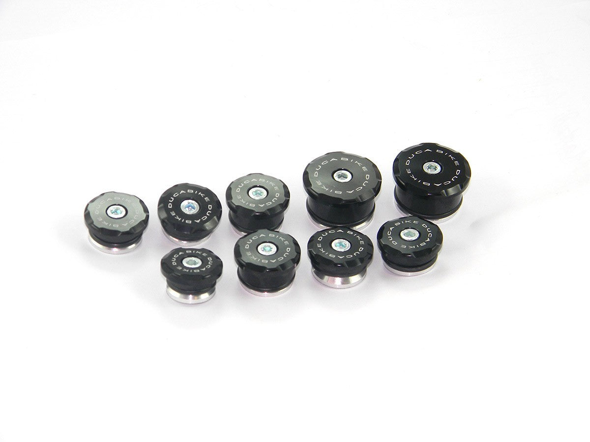 DBK Frame Caps Kit Ducati Streetfighter 1098/848 2009-2015 - Adventure Parts