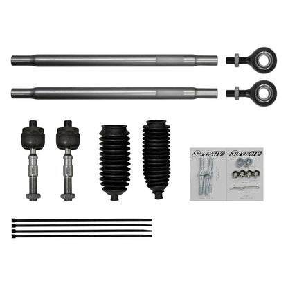 SuperATV Heavy Duty Tie Rod Kit Polaris RZR XP 1000 2018-2023 - Adventure Parts