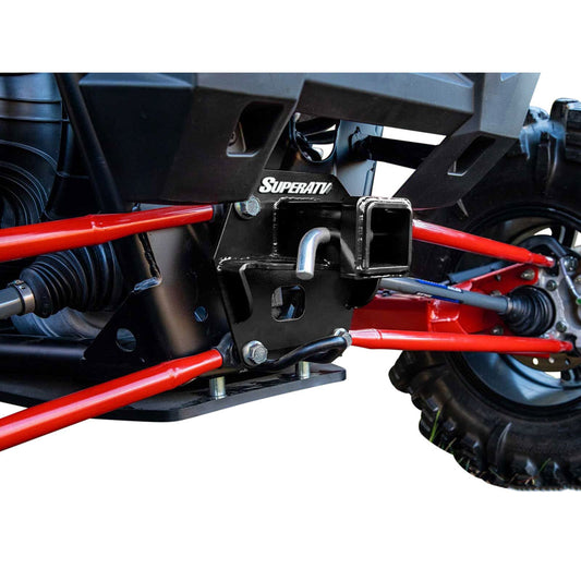 SuperATV Rear Receiver Hitch Polaris RZR RS1 2017-2026 - Adventure Parts