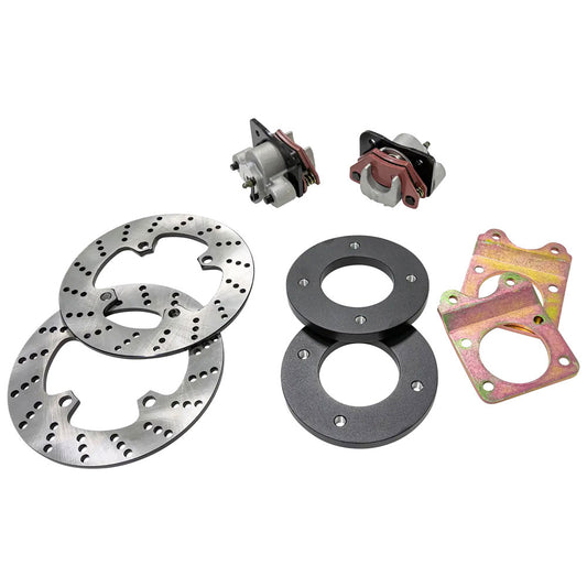 SuperATV Front Disc Brake Conversion Kit Honda TRX 300FW 4X4 1992–2004 - Adventure Parts