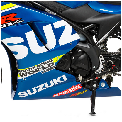 Hotbodies Racing Race Bodywork Primer Gray Suzuki SV650 2017-2025 - Adventure Parts