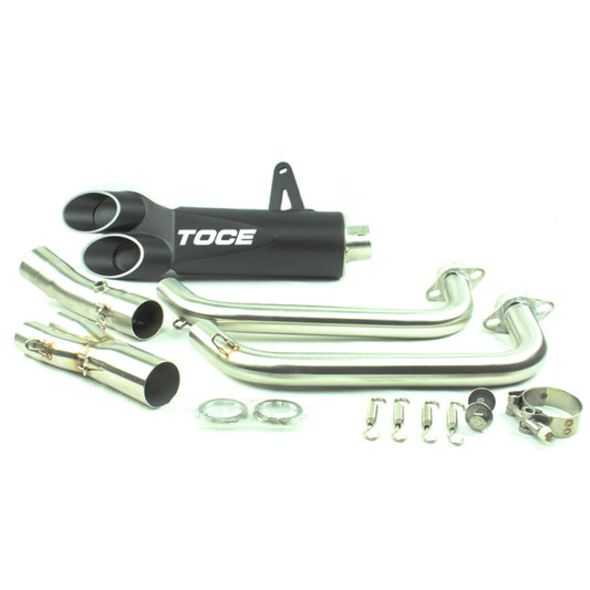 Toce Razor Tip Full Exhaust - Yamaha MT-03 2015-2025