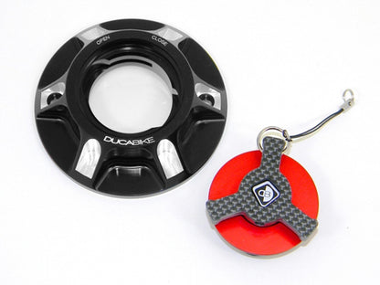 DBK Fuel Tank Cap Ducati Hypermotard 2008-2018 - Adventure Parts