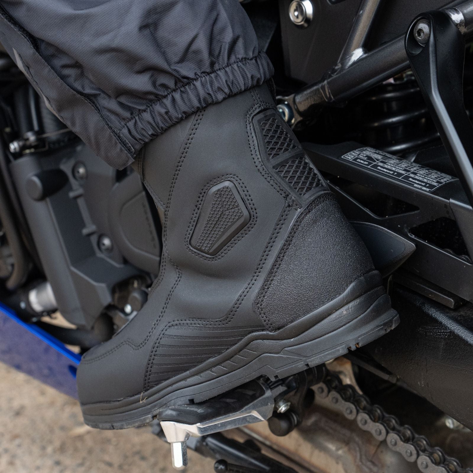 Tourmaster Helix Waterproof Touring Motorcycle Boots - Adventure Parts