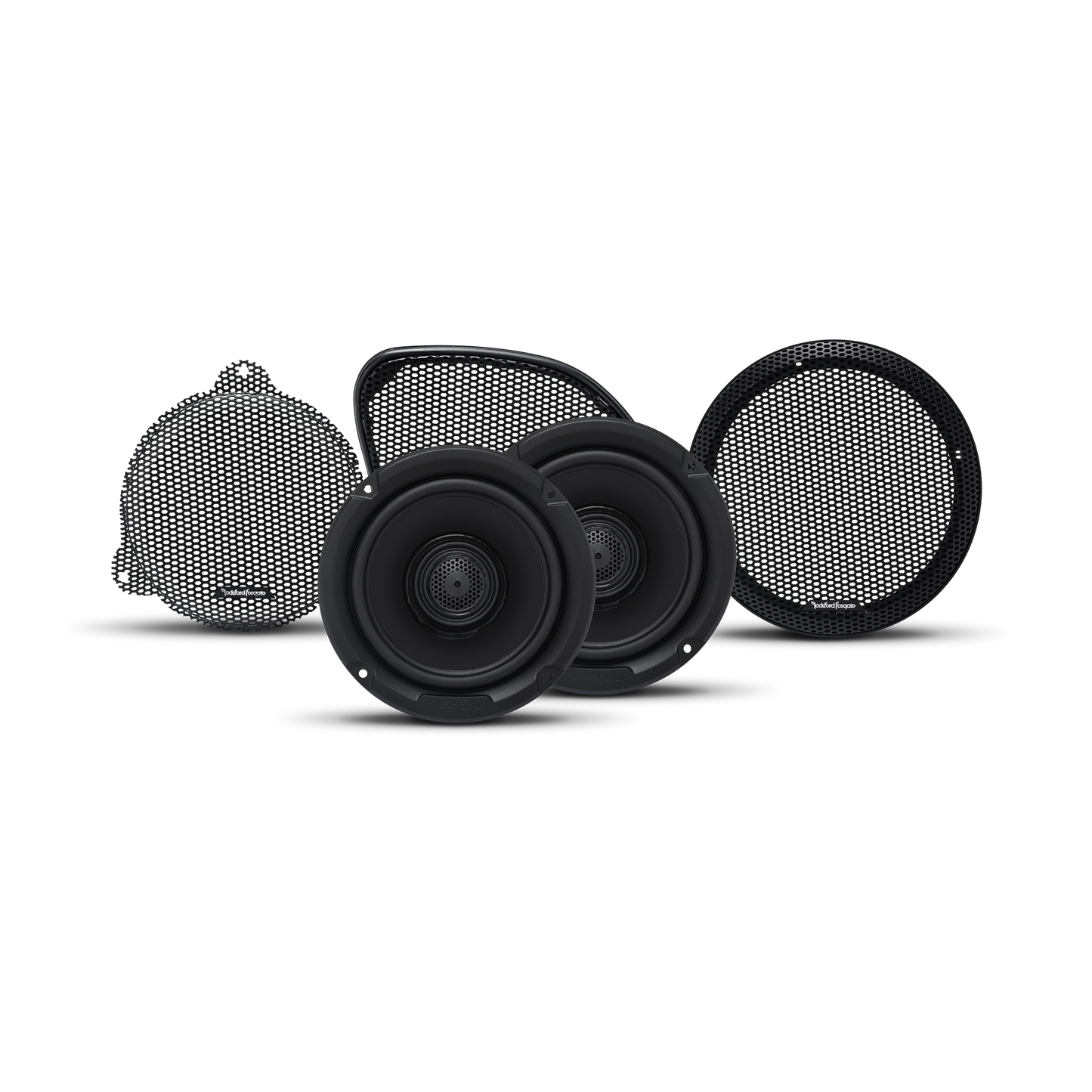 Rockford Fosgate 6.5" Full Range Upper/Lower Fairing and Tour-Pak Speakers Harley-Davidson 2004+