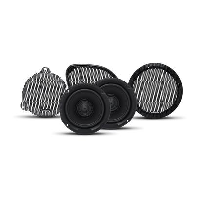 Rockford Fosgate 6.5" Full Range Upper/Lower Fairing and Tour-Pak Speakers Harley-Davidson 2004+