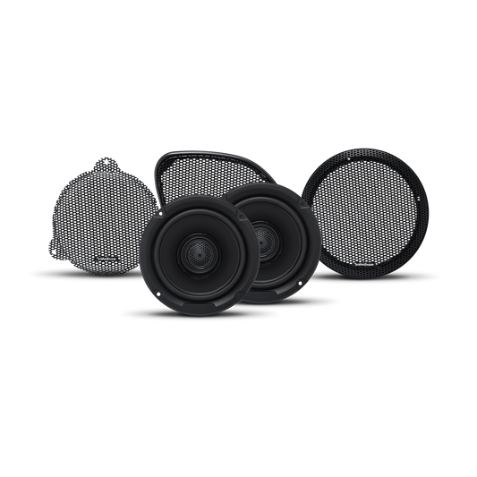 Rockford Fosgate 6.5" Full Range Upper/Lower Fairing and Tour-Pak Speakers Harley-Davidson 2004+