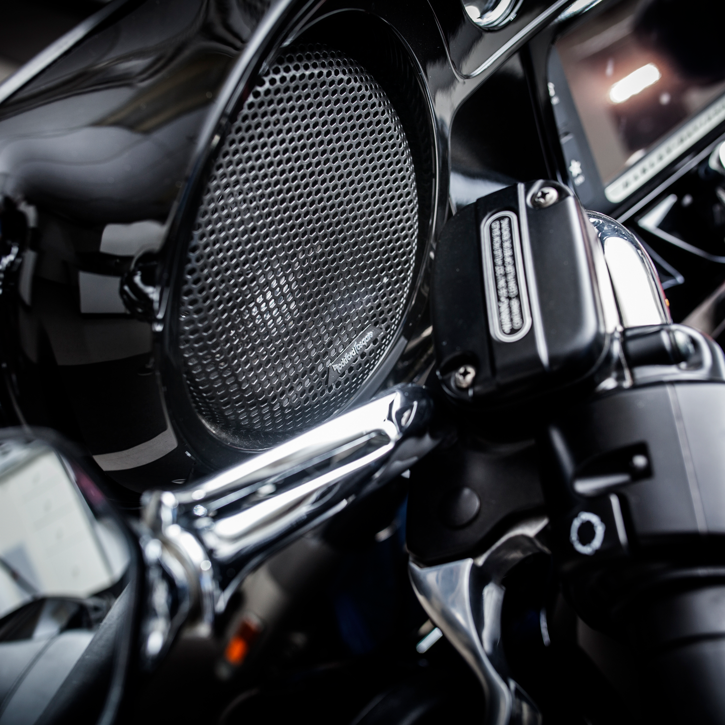 Rockford Fosgate 6.5" Full Range Upper/Lower Fairing and Tour-Pak Speakers Harley-Davidson 2004+