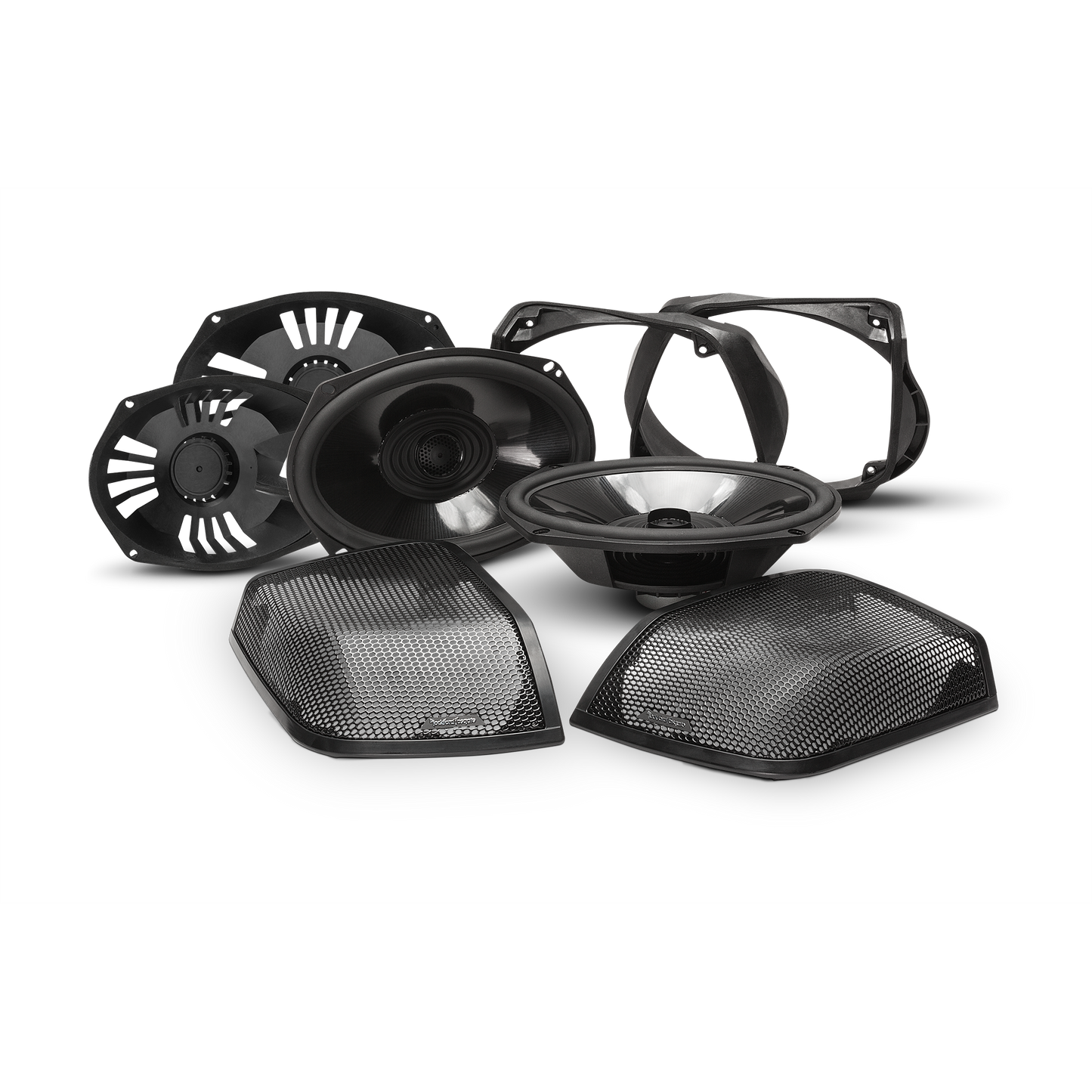 Rockford Fosgate Saddlebag Kit Harley-Davidson Models 2014+