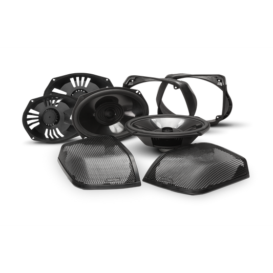 Rockford Fosgate Saddlebag Kit Harley-Davidson Models 2014+