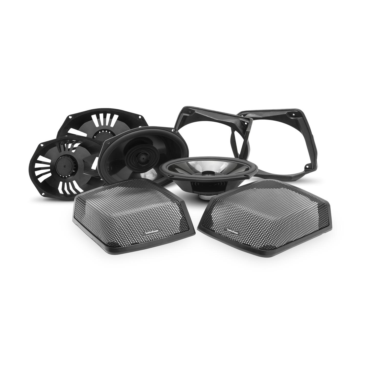 Rockford Fosgate Saddlebag Audio Kit Harley-Davidson Models 1998-2013