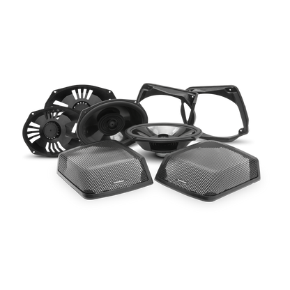 Rockford Fosgate Saddlebag Audio Kit Harley-Davidson Models 1998-2013