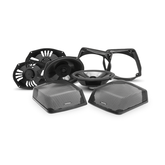 Rockford Fosgate Saddlebag Audio Kit Harley-Davidson Models 1998-2013