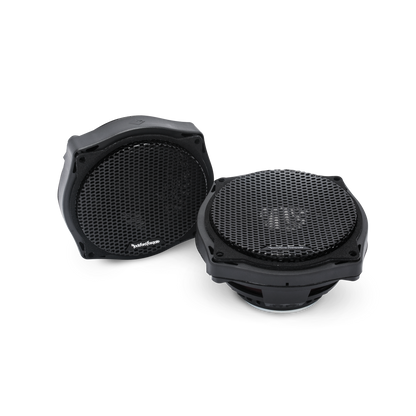 Rockford Fosgate Power Electra/Street Glide 6.5" Full Range Fairing Speakers Harley-Davidson 1998-2013