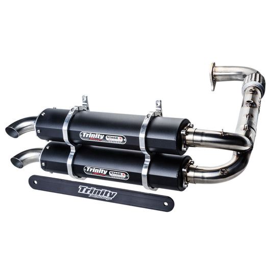 Trinity Racing Stage 5 Dual Exhaust System Polaris RZR XP 4 Turbo EPS 2016–2021