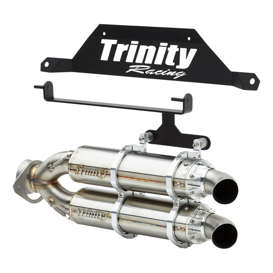 Trinity Racing Dual Slip Ons Polaris RZR Pro R 4 Factory Armored Edition 2022-2026
