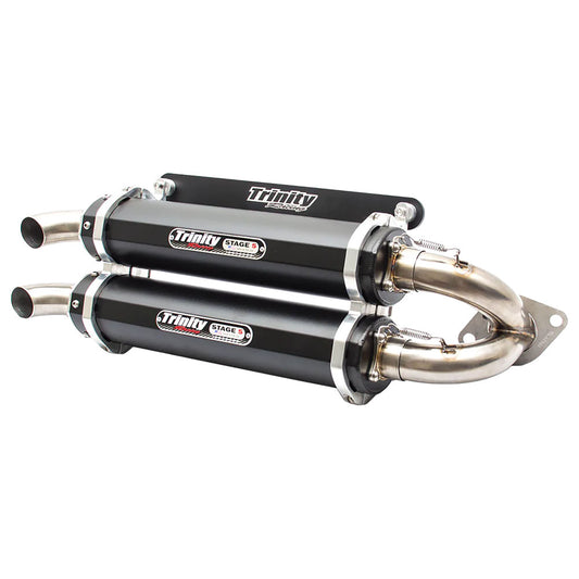 Trinity Racing Stage 5 Dual Slip Ons Polaris RZR XP 1000 2015–2023