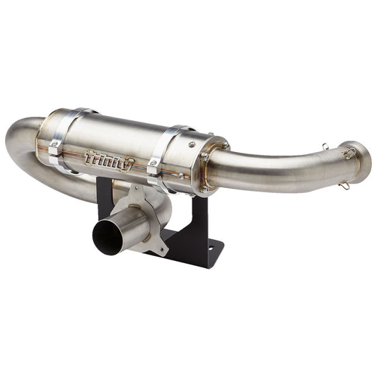 Trinity Racing Center Exit Slip On Can-Am Maverick X3 DS Turbo 64 Inch 2017–2026