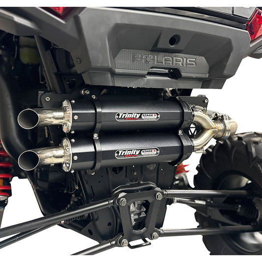 Trinity Racing Stage 5 Dual Slip Ons Polaris RZR XP 1000 Premium 2024–2026