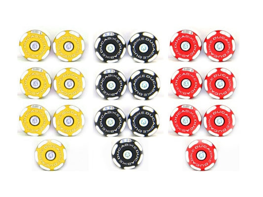 DBK Frame Plugs Kit Ducati 848/1098/1198 2007-2013