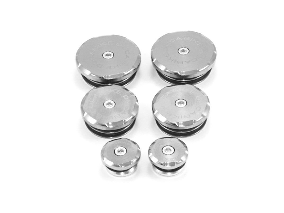 DBK Frame Plugs Kit Ducati Multistrada 1200 2010-2014 - Adventure Parts