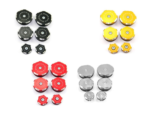 DBK Frame Plugs Kit Ducati Multistrada 1200 2010-2014 - Adventure Parts