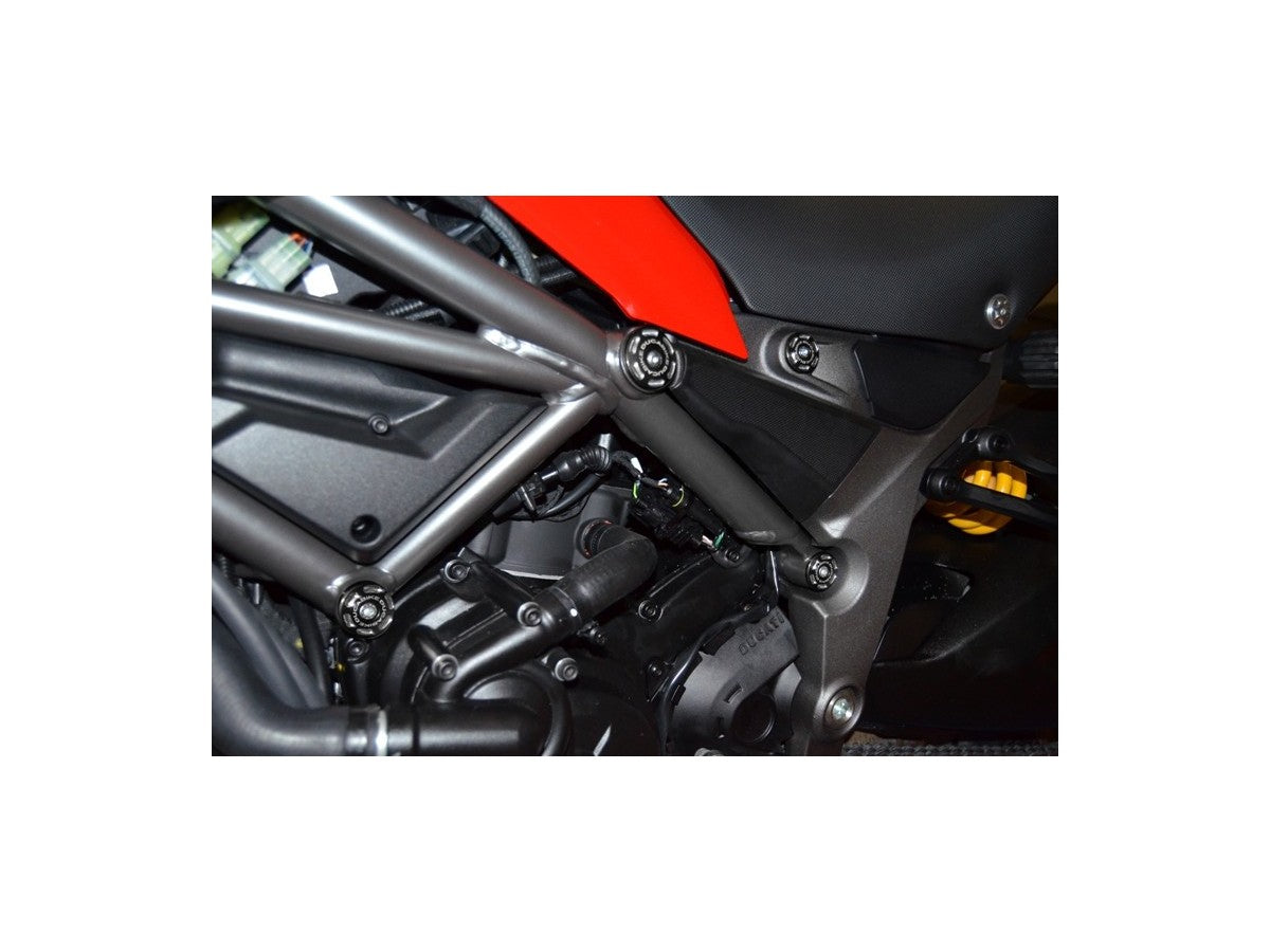 DBK Frame Caps Kit Ducati Multistrada 950 2017-2021 - Adventure Parts