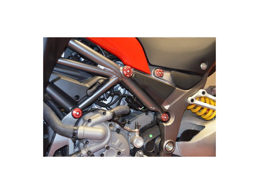 DBK Frame Caps Kit Ducati Multistrada 2016-2021 - Adventure Parts