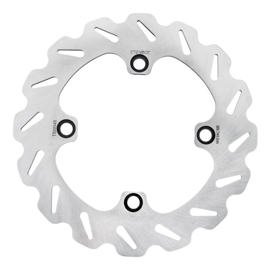 Tusk Stainless Steel Typhoon Brake Rotor Rear Kawasaki KX250 2019-2023
