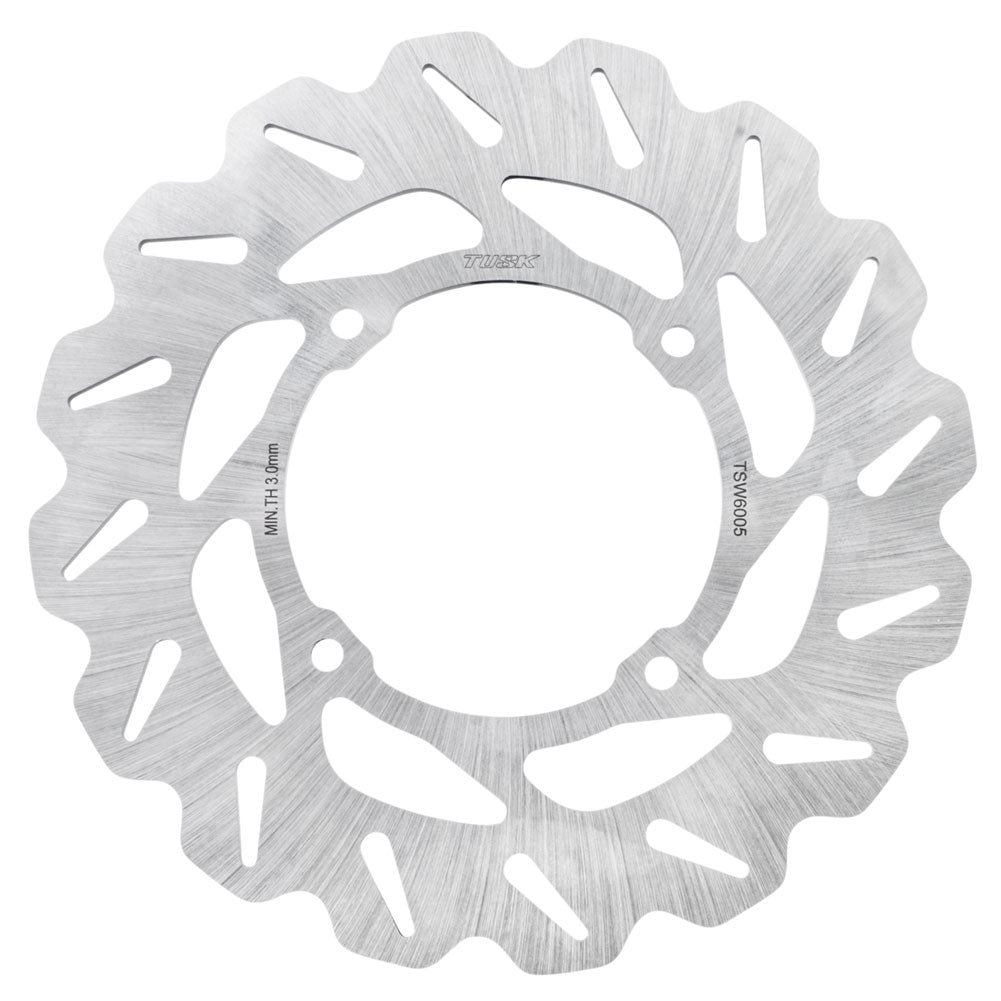 Tusk Stainless Steel Typhoon Brake Rotor Rear Honda CR80R 1992–2007