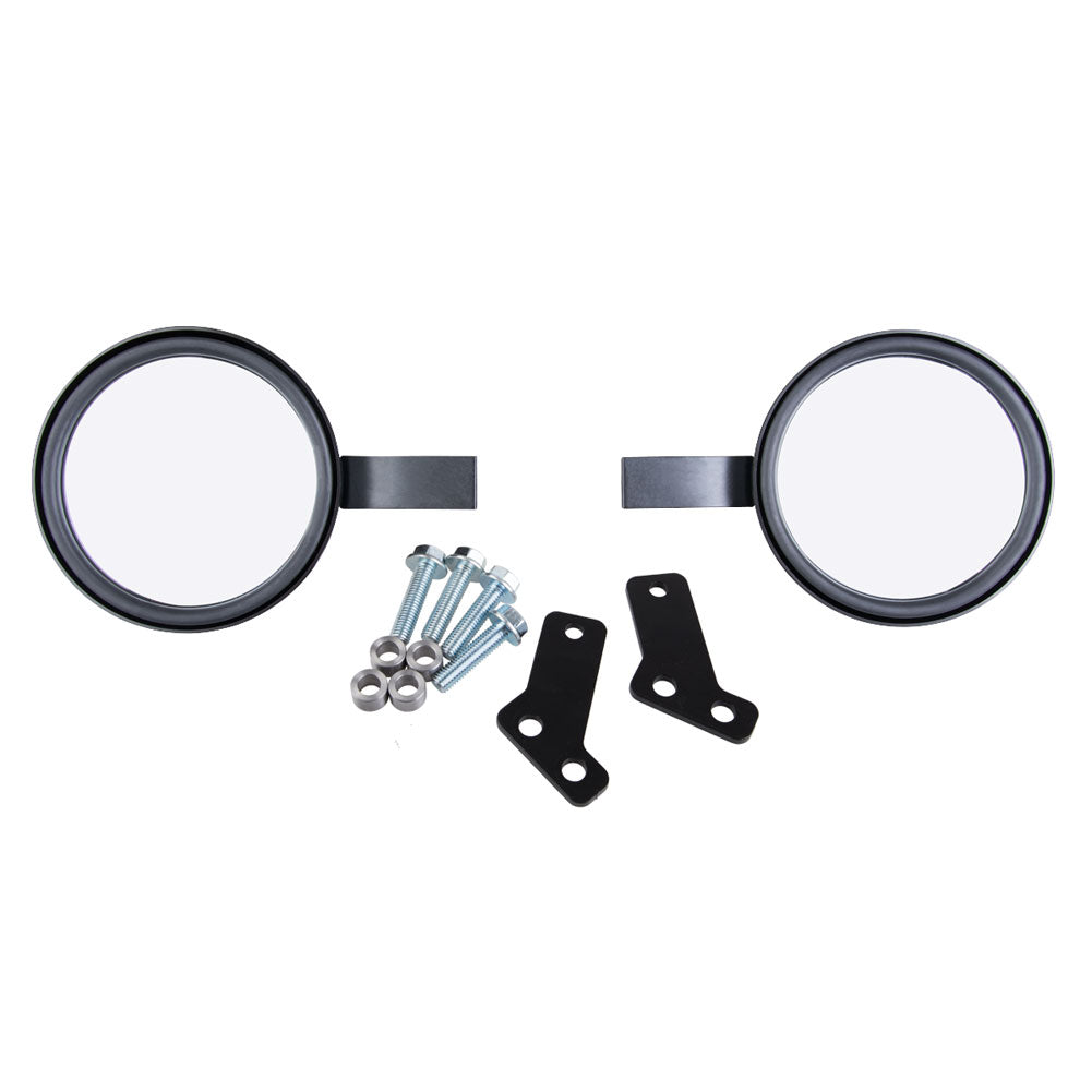 Tusk Alloy UTV Mirror Kit w/A-Pillar Mounts Tracker XTR 1000 2020 - Adventure Parts