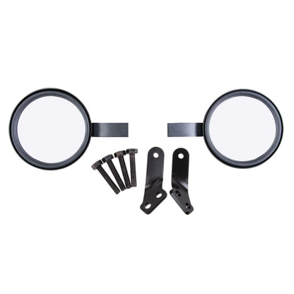 Tusk Alloy UTV Mirror Kit w/A-Pillar Mounts Polaris GENERAL 1000 Deluxe EPS 2016-2026 - Adventure Parts