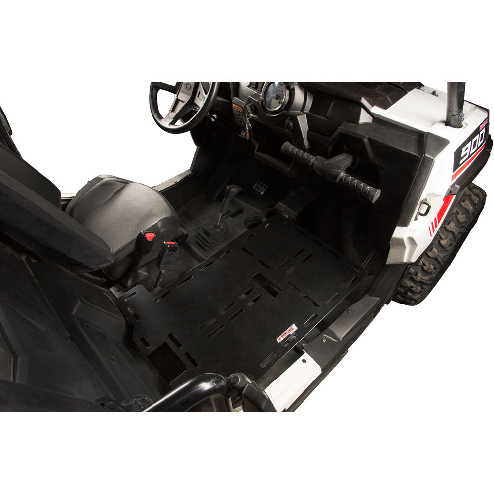 Tusk Seat Cargo Rack Kit Driver Side Rear with Seat Base Polaris RZR 4 900 2015–2023 - Adventure Parts