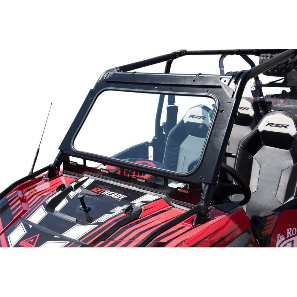 Tusk UTV Full Glass Windshield With Vent and 12" Windshield Wiper Polaris RZR 900 Trail 2014–2020