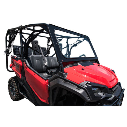 Tusk UTV Full Glass Windshield with 16" Windshield Wiper Honda Pioneer 1000 2016–2024