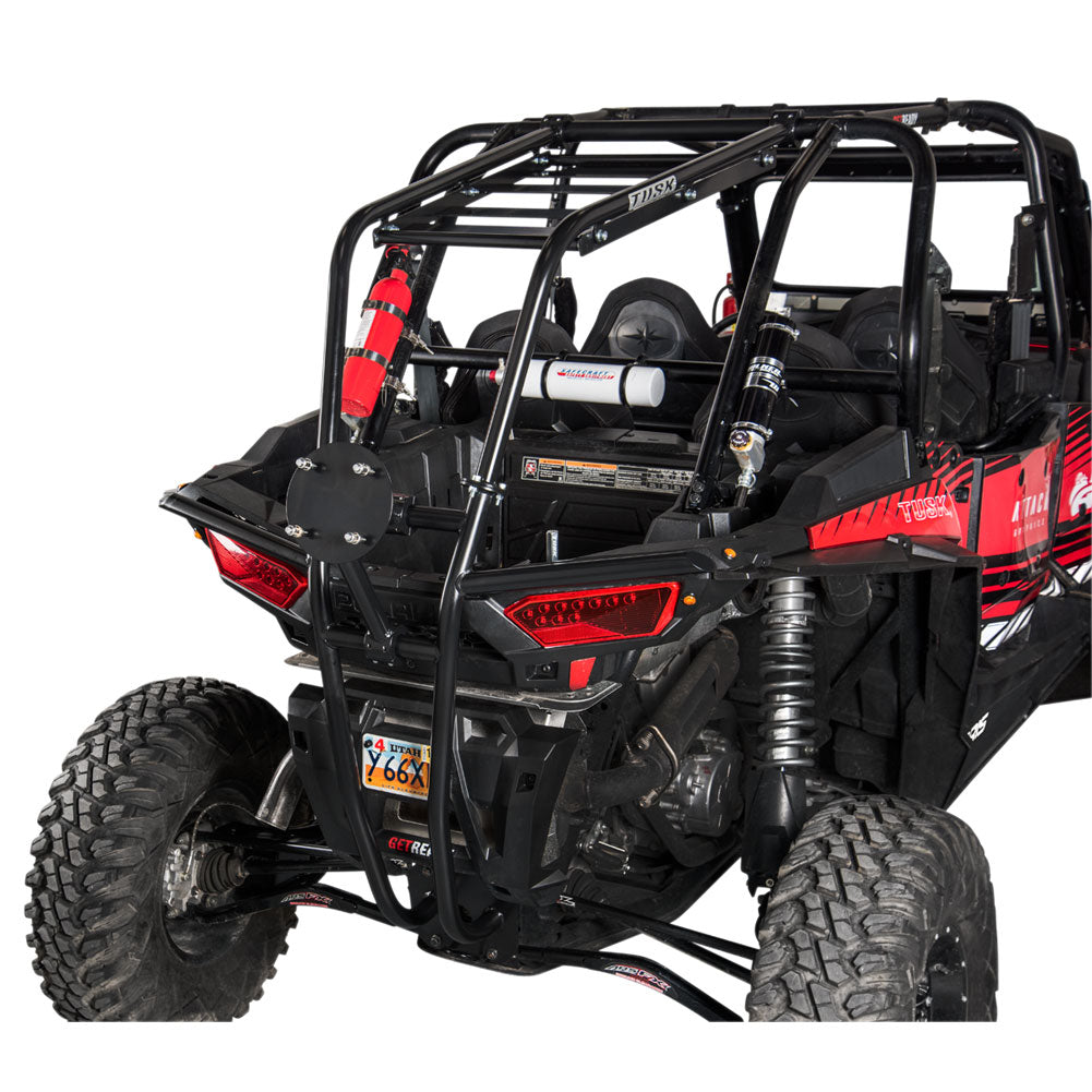 Tusk UTV Rear Bumper, Cargo Rack, and Spare Tire Carrier Polaris RZR XP 1000 2014–2016