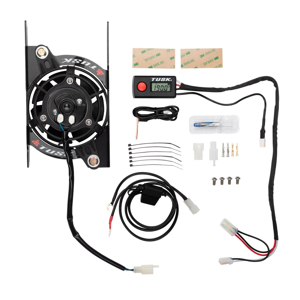 Tusk Digital Radiator Fan Kit Husqvarna FE 250 2014–2016