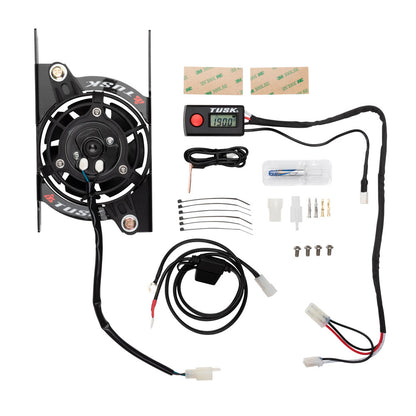Tusk Digital Radiator Fan Kit Husqvarna FE 250 2014–2016