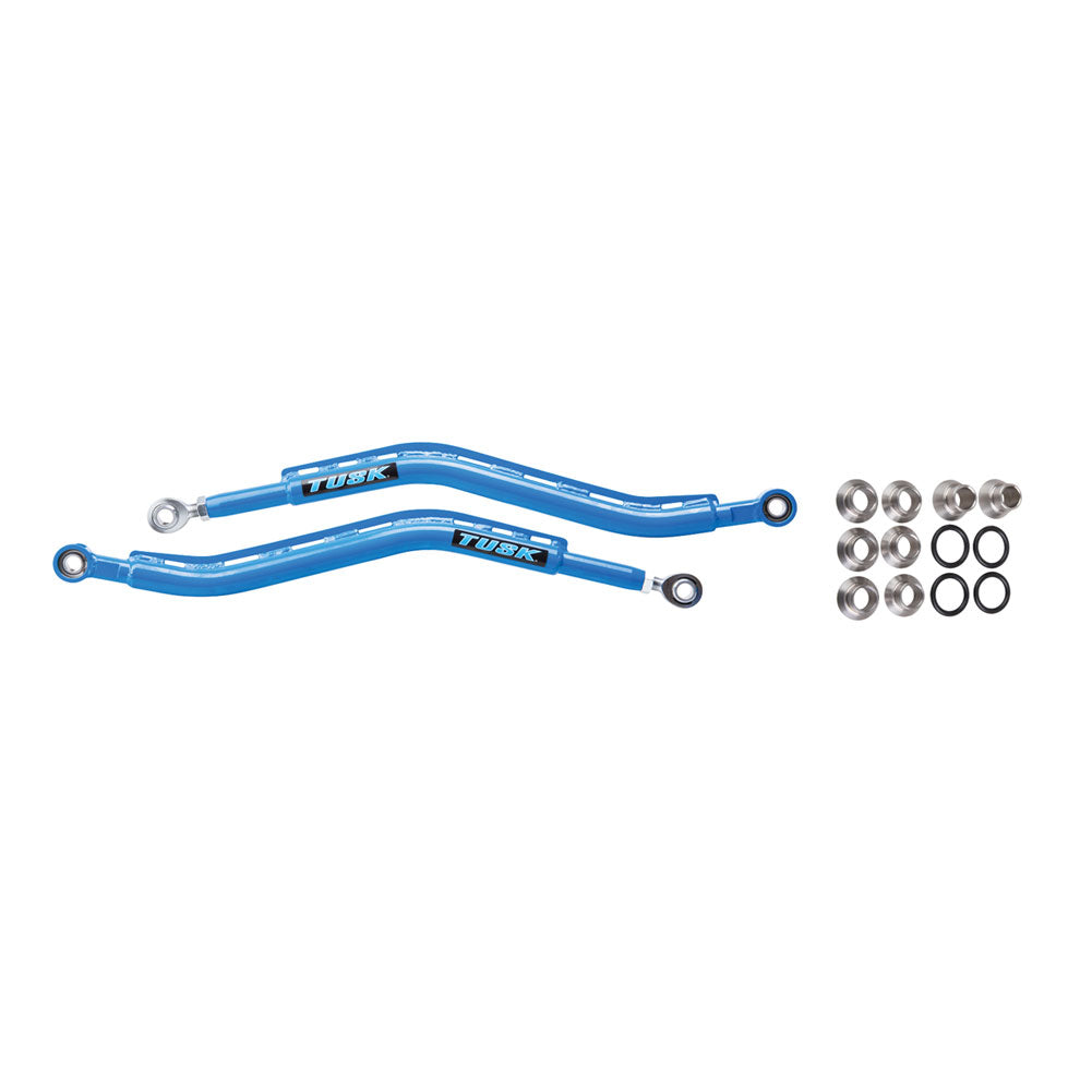 Tusk Mohawk Extreme Duty High Clearance Lower Radius Rods Black M10 Bolts Polaris RZR XP 1000 2017 - Adventure Parts