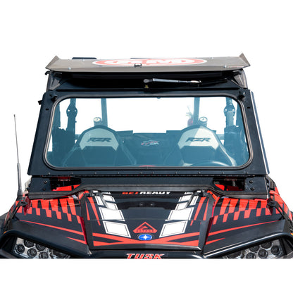 Tusk UTV Folding Glass Windshield with Windshield Wiper Polaris RZR 900 Trail 2014–2020