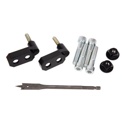 Tusk Pivot Folding UTV Mirror Kit w/A-pillar Mounts Polaris RZR 2020-2025 - Adventure Parts