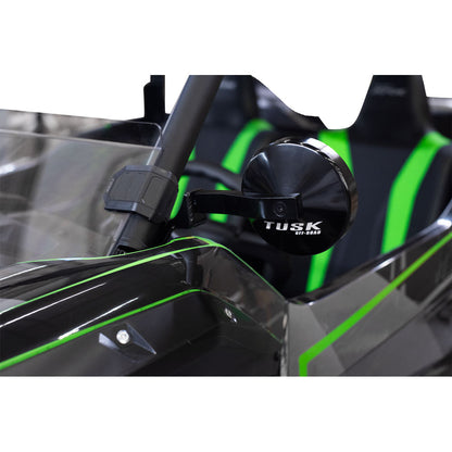 Tusk Alloy UTV Mirror Kit w/A-Pillar Mounts Kawasaki Teryx KRX 1000 2020–2026 - Adventure Parts