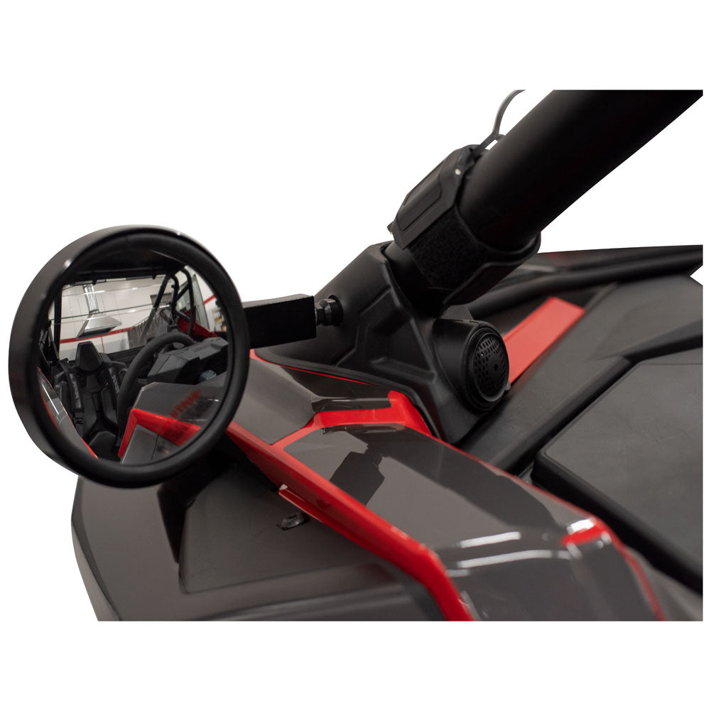 Tusk Alloy UTV Mirror Kit w/A-Pillar Mounts Polaris RZR Pro S 4 Premium 2020-2026 - Adventure Parts