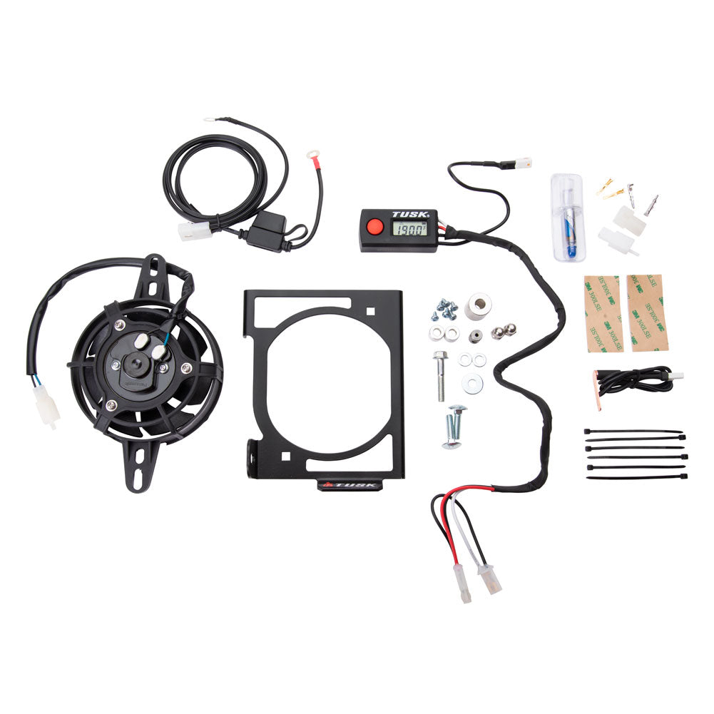 Tusk Digital Radiator Fan Kit Honda CRF250R 2018–2021 - Adventure Parts