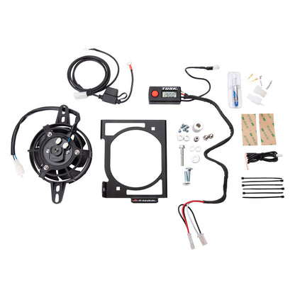 Tusk Digital Radiator Fan Kit Honda CRF250R 2018–2021 - Adventure Parts