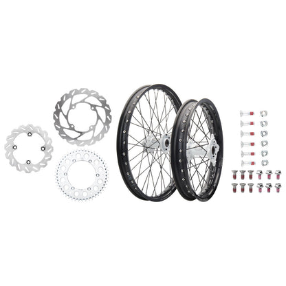 Tusk Impact Complete Front/Rear Wheel Package Honda CR250R 2002–2014