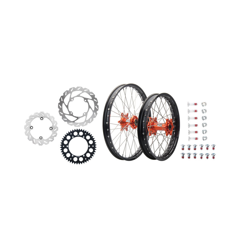 Tusk Impact Complete Front/Rear Wheel Package Husqvarna FE/TE 2017-2025