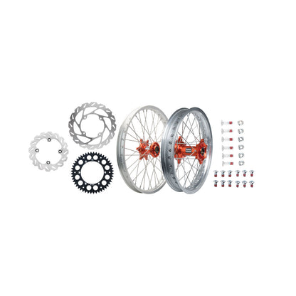 Tusk Impact Complete Front/Rear Wheel Package Husqvarna FE/TE 2017-2025